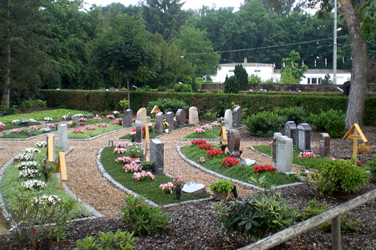 Gärtnerbetreute Grabfelder